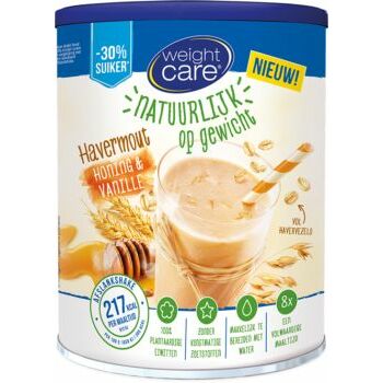 Weight Care Havershake honing/vanille 440g