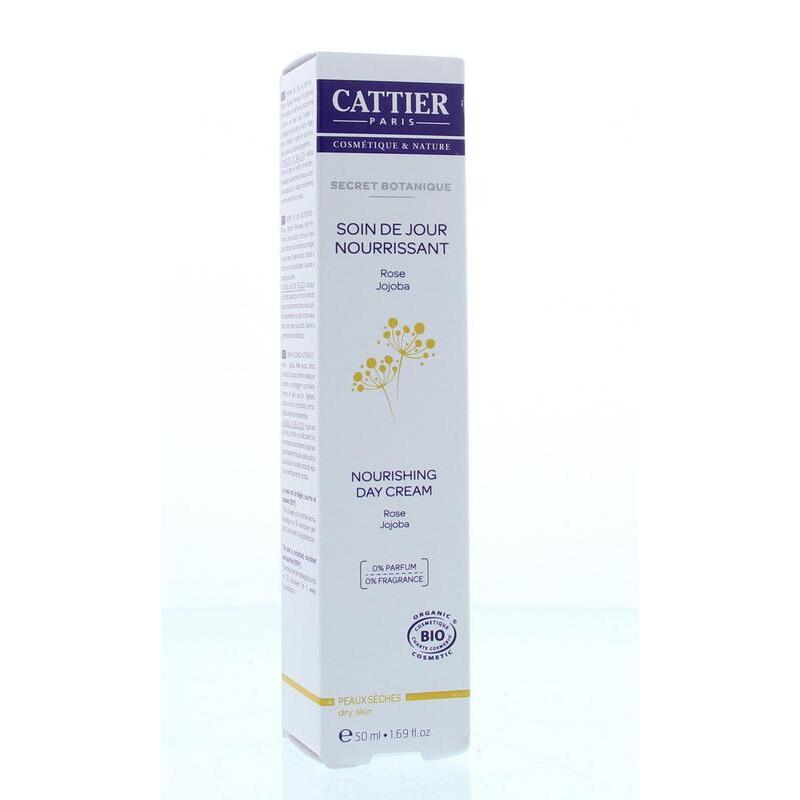 Cattier Dagcreme voedend droge en gevoelige huid 50ml