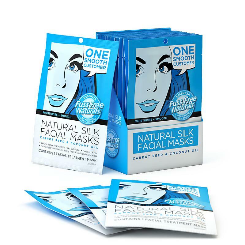 Fuss Free Nat Face mask moisturizing smooth 1st