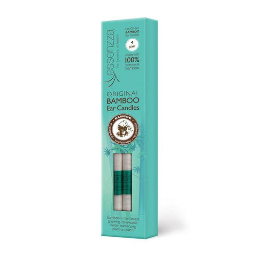 Fuss Free Nat Ear candles bamboo 4paar