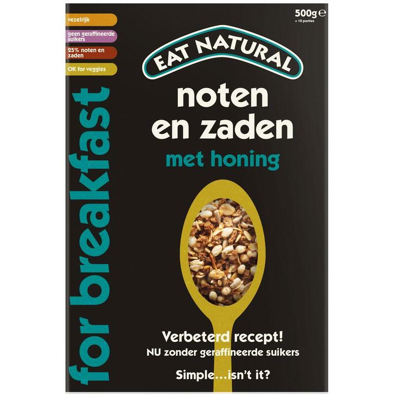 Eat Natural Breakfast noten & zaden 500g