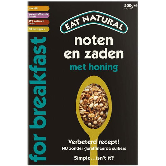 Eat Natural Breakfast noten & zaden 500g