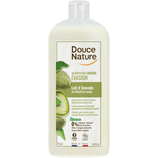 Douce Nature Douchemelk zoete amandel bio 1000ml