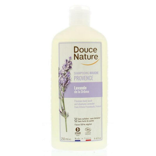 Douce Nature Douchegel & shampoo lavendel provence bio 250ml