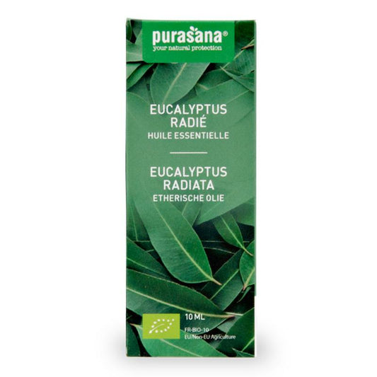 Purasana Eucalyptus radiata olie bio 10ml