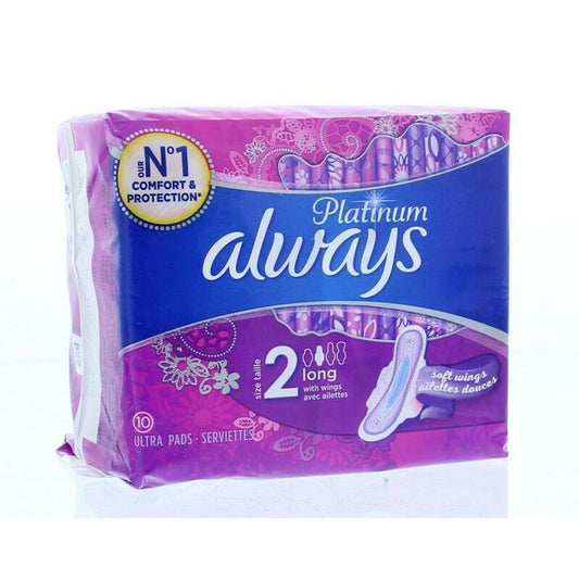 Always Maandverband platinum ultra long 10st