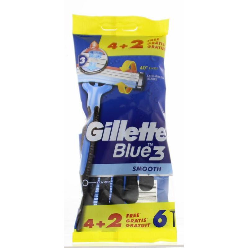 Gillette Blue 3 wegwerpmesjes 6st