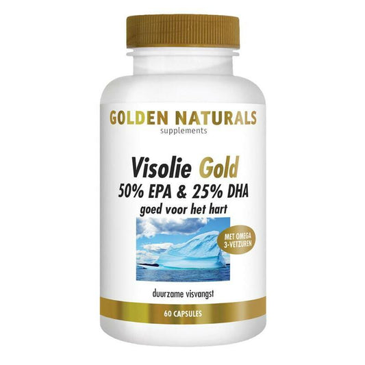 Golden Naturals Visolie Gold 50% EPA en 25% DHA 60sft