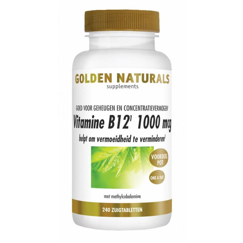 Golden Naturals Vitamine B12 1000 mcg vega 240zt
