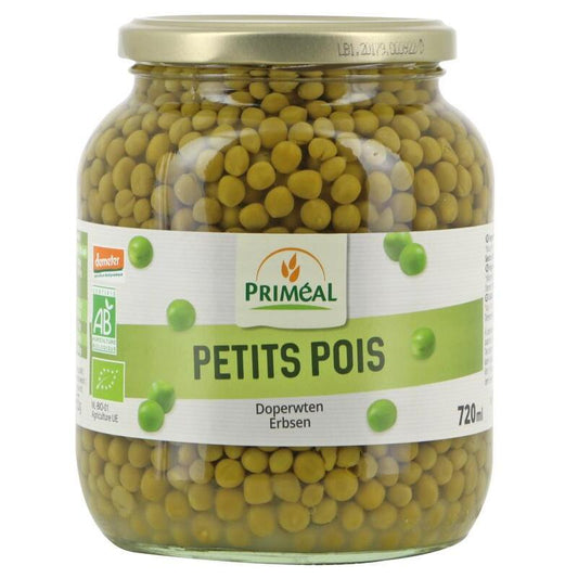 Primeal Doperwten bio 720ml