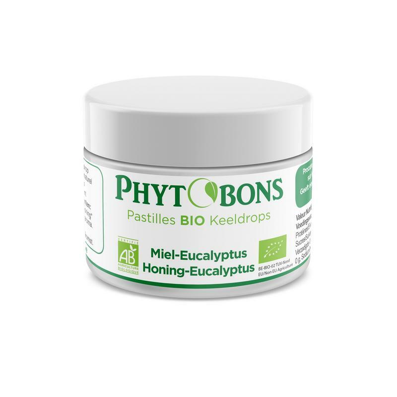 Phytobons Keeldrops honing eucalyptus bio 114g