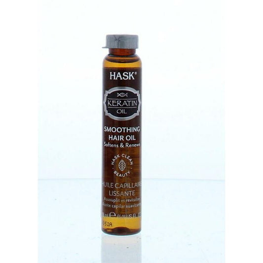 Hask Keratin protein smoothing shine haarolie 18ml