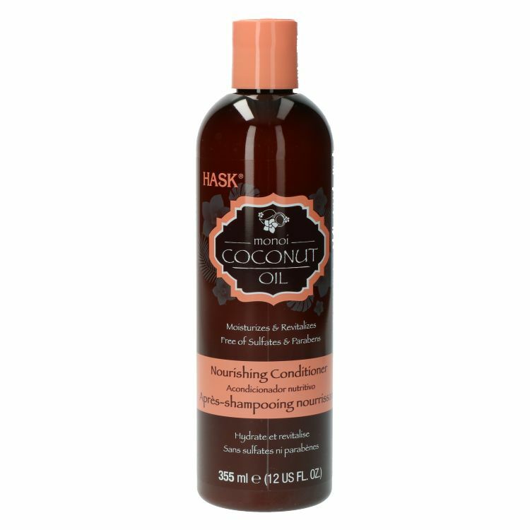 Hask Monoi coconut oil nourishing conditioner 355ml
