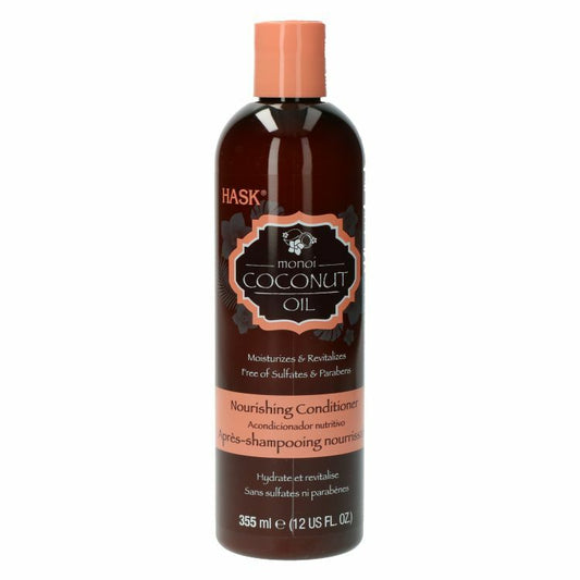 Hask Monoi coconut oil nourishing conditioner 355ml