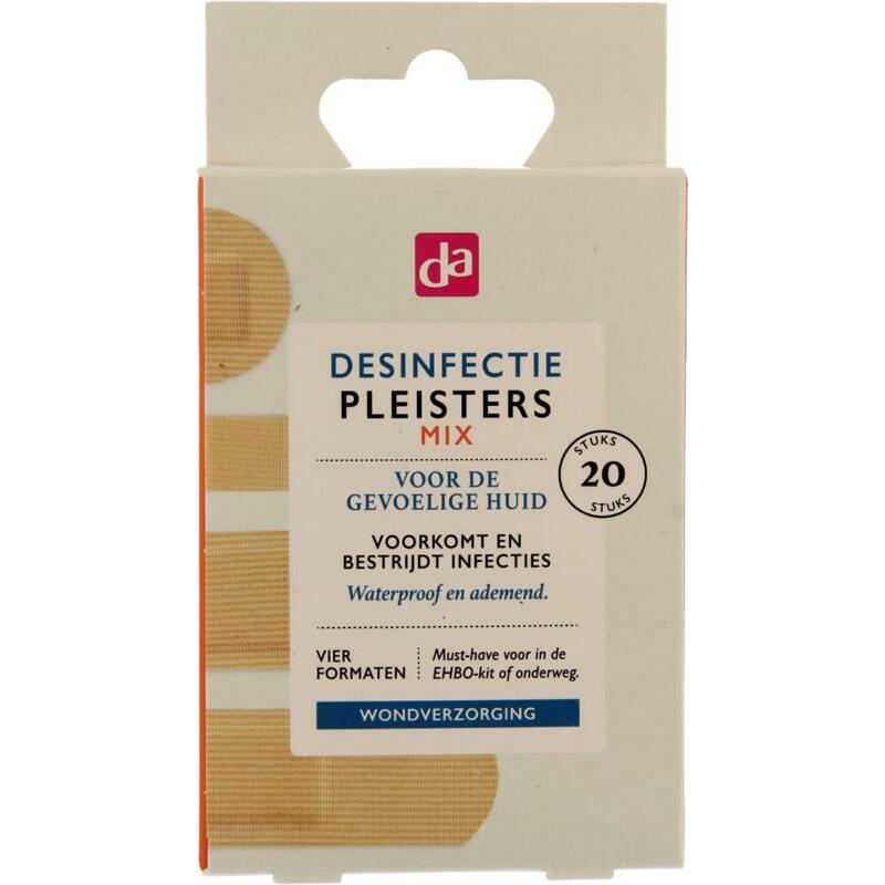 DA Desinfectie pleister strip mix 20st