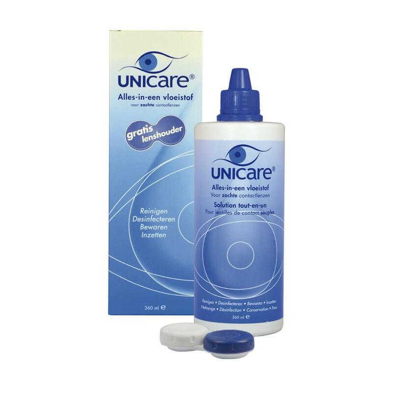 Unicare Alles in een zachte lenzenvloeistof 360ml