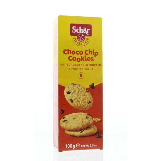 Dr Schar Choco chip cookies 100g