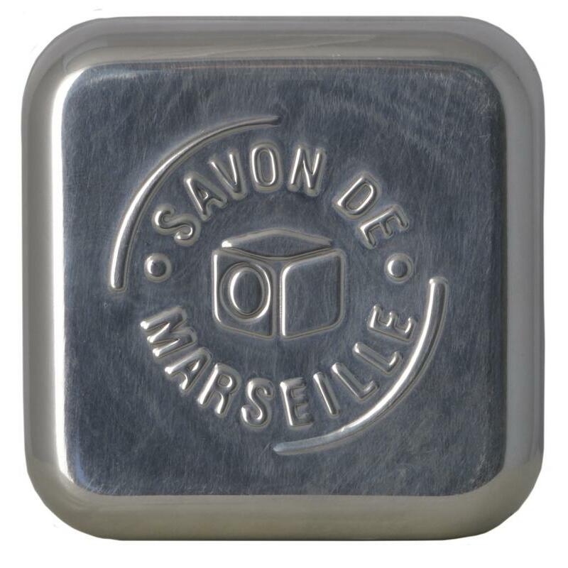 Aleppo Soap Co Zeepdoos aluminium leeg voor Marseille zeep 1st