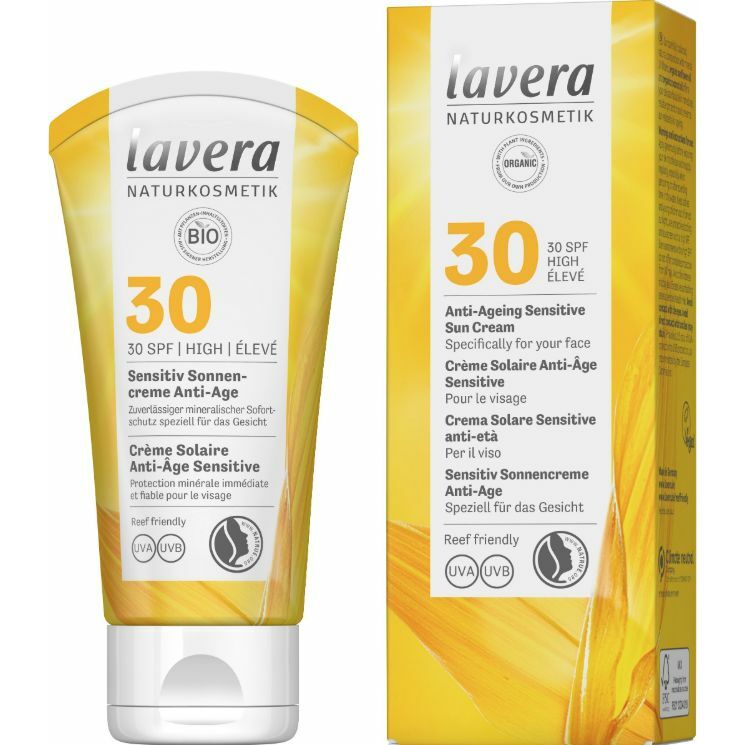 Lavera Zonnebrandcreme solaire anti-aging SPF30 EN-FR-DE 50ml