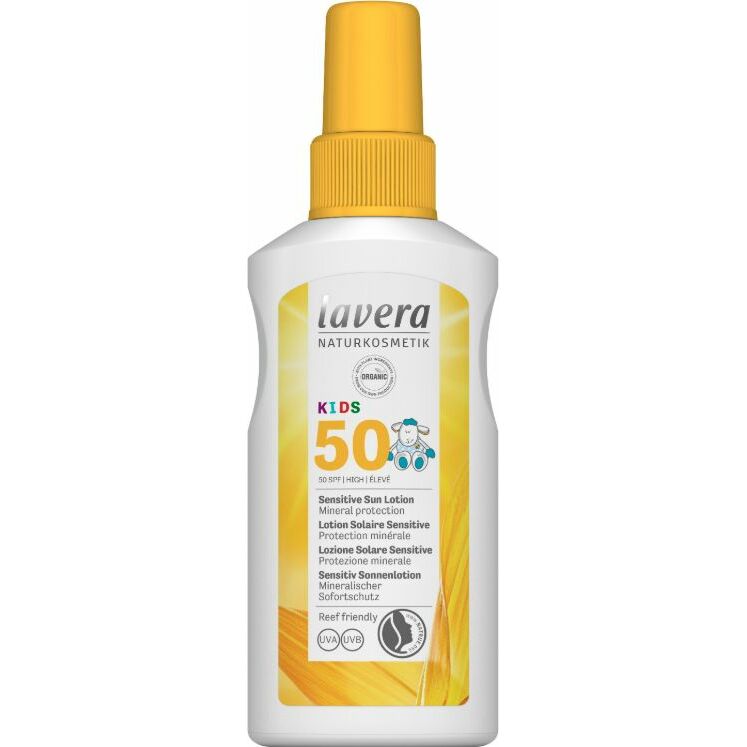 Lavera Zonnebrand / lotion solaire kids SPF50 EN-FR-IT-DE 100ml