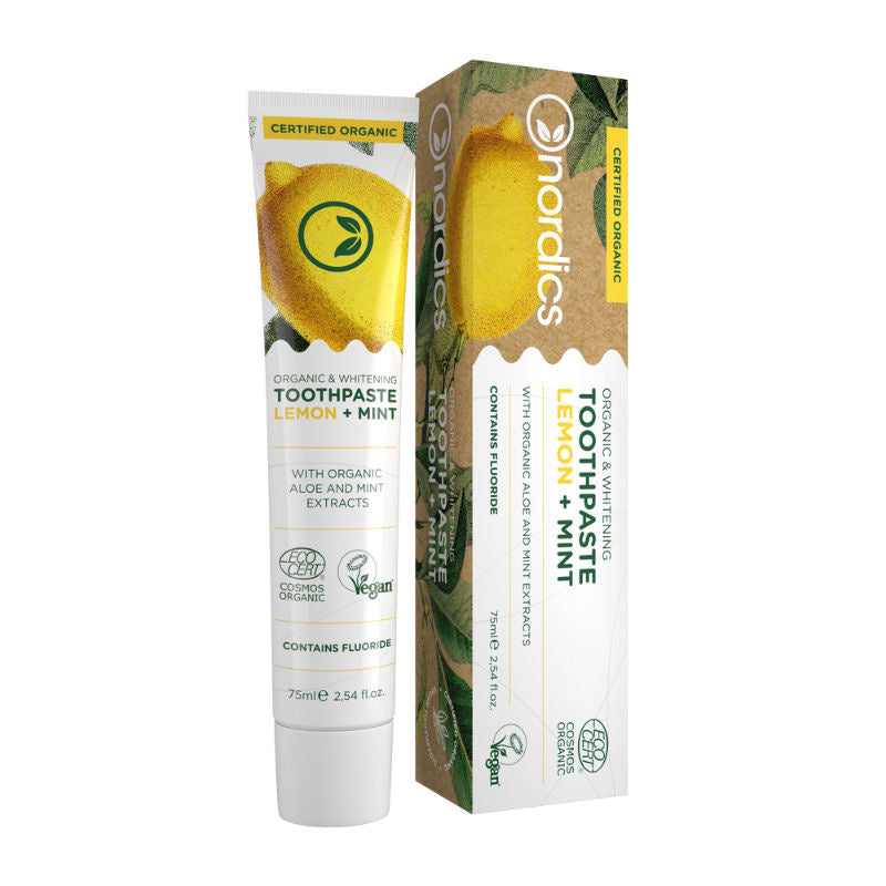 Nordics Tandpasta lemon mint 75ml