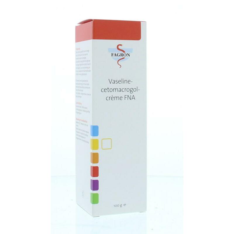 Fagron Vaselinecetomacrogol creme FNA met doos 100g