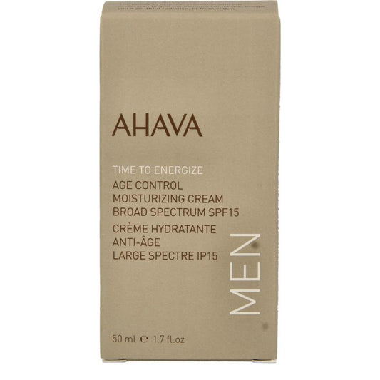 Ahava Men age control moisturizing gezichtcreme F15 50ml