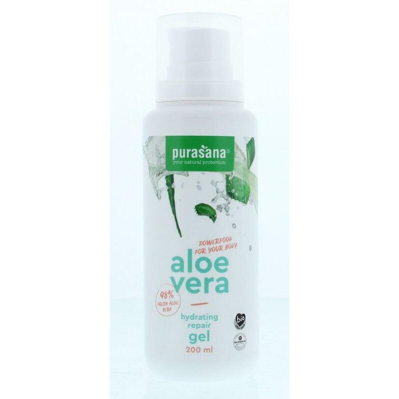 Purasana Aloe vera gel 98% bio 200ml