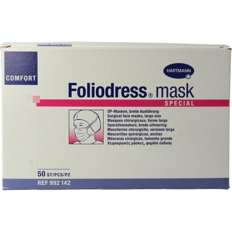 Hartmann Foliodress mask comfort special groen 50st