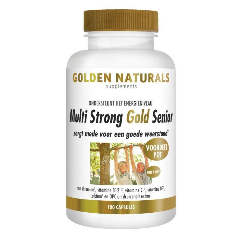 Golden Naturals Multi strong gold senior 180vc