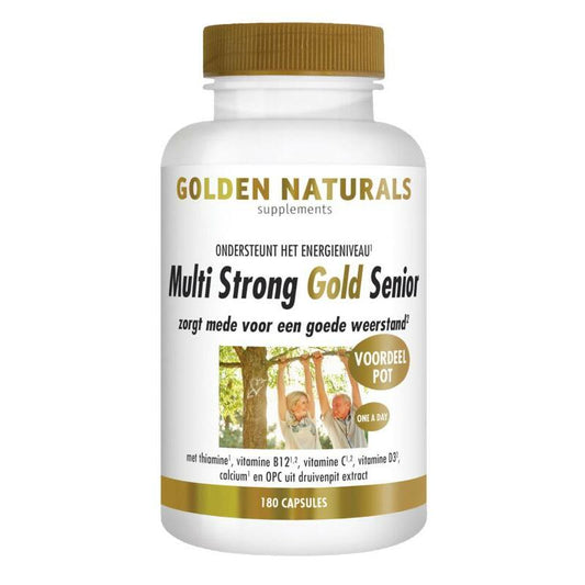 Golden Naturals Multi strong gold senior 180vc