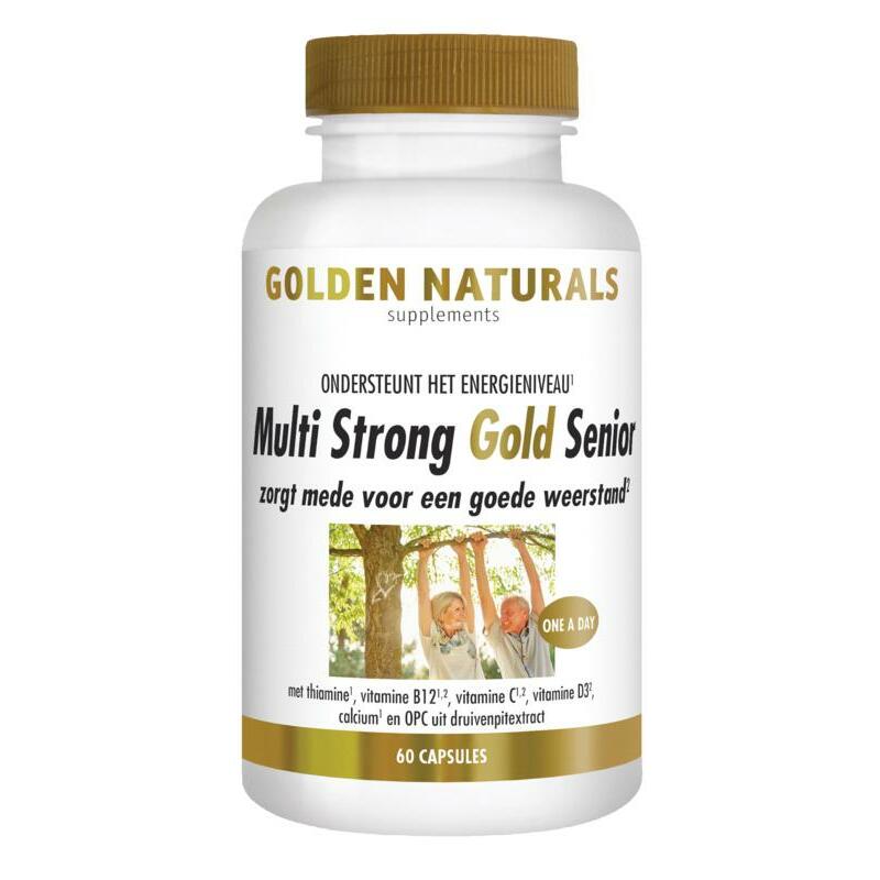 Golden Naturals Multi strong gold senior 60ca
