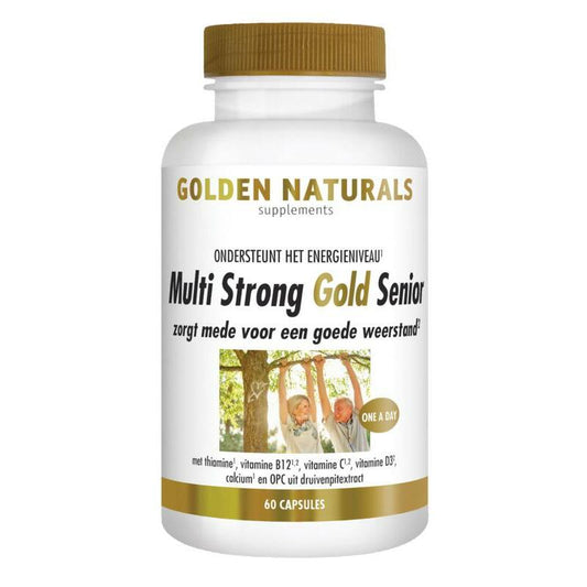 Golden Naturals Multi strong gold senior 60ca
