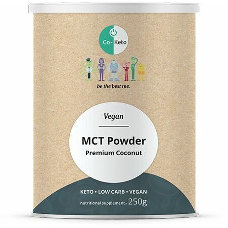 Go-Keto MCT Poeder naturel vegan Premium 250g