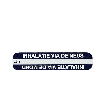 Spruyt Hillen Sticker inhalatie neus/mond 1000st