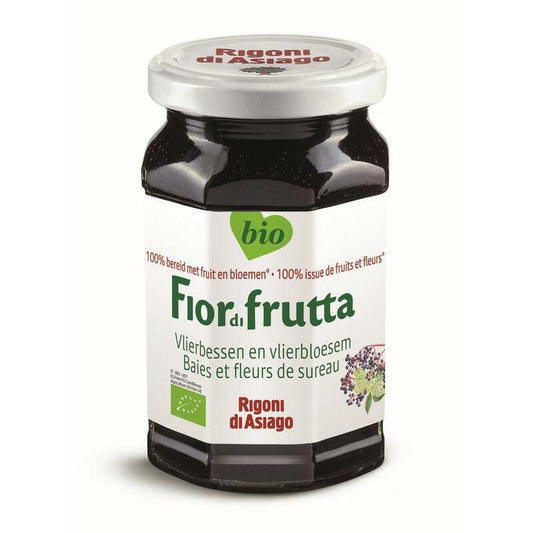 Fiordifrutta Vlierbloesem & vlierbesjam bio 250g