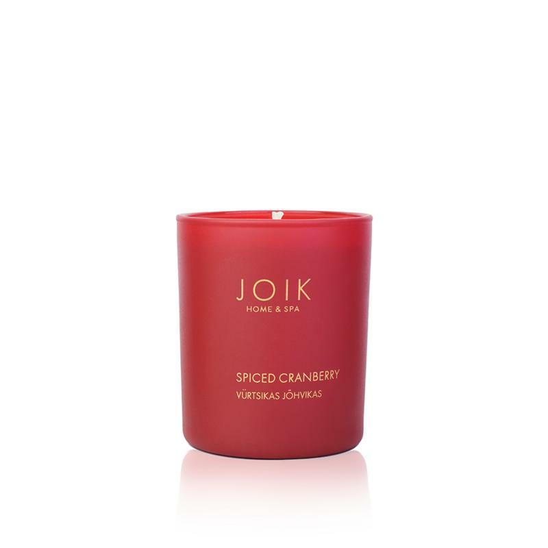 Joik Soywax kaars spiced cranberry 145g