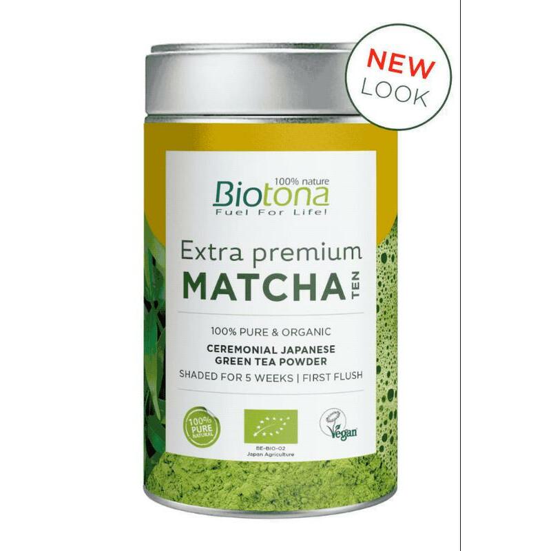 Biotona Extra premium matcha tea poeder bio 70g