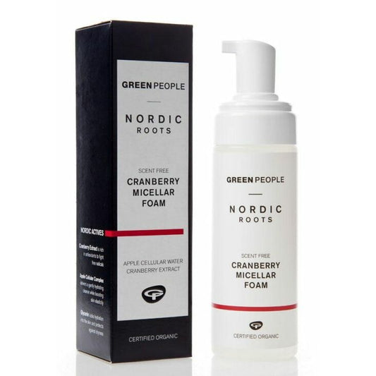 Green People Nordic Roots foam micellar cranberry 150ml