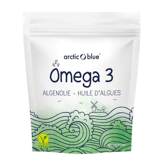 Arctic Blue Omega 3 algenolie DHA 60ca