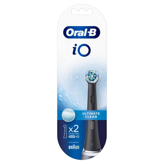 Oral B Opzetborstel iO ultimate clean zwart 2st