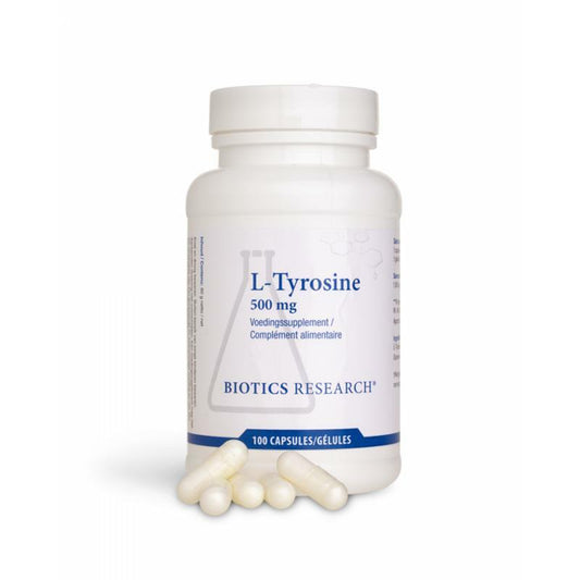 Biotics L-Tyrosine 500 mg 100ca