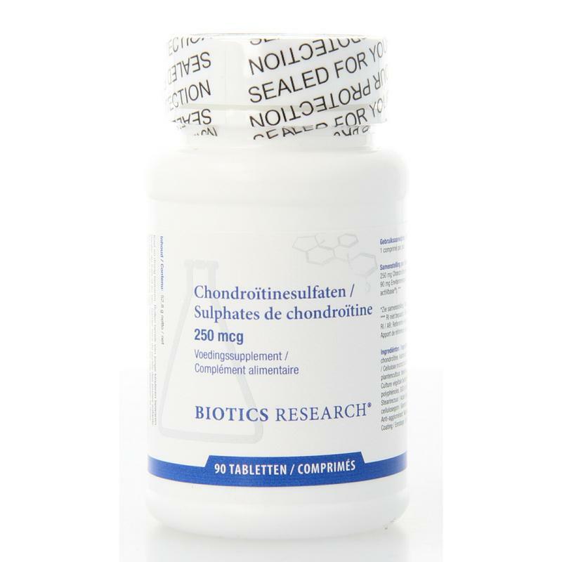 Biotics Chondroitinesulfaten 250 mcg 90tb