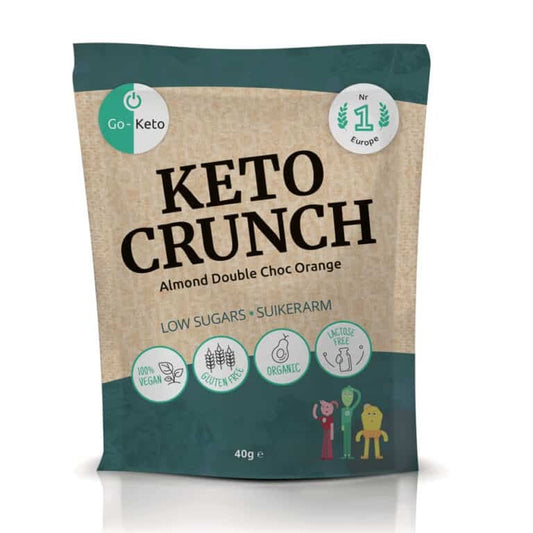 Go-Keto Crunch - almond orange bio 10zk