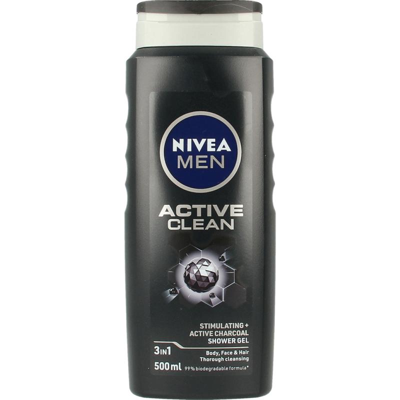 Nivea Men active clean douchegel 500ml