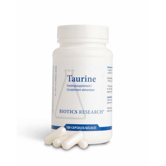 Biotics Taurine 500 mg 100ca