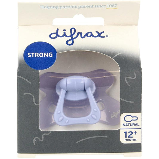 Difrax Fopspeen natural 12+ maanden lavender 1st