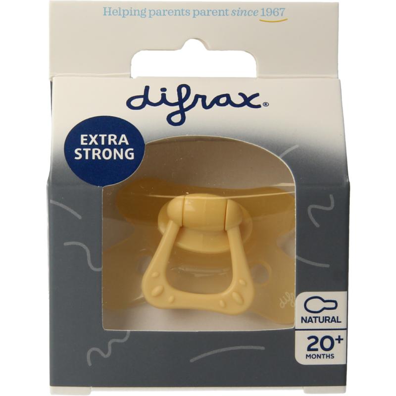 Difrax Fopspeen natural 20+ maanden peach 1st