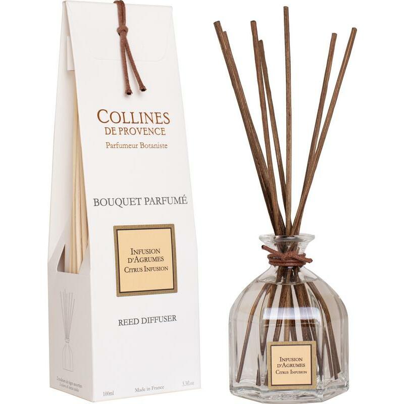 Collines de Prov Geurstokjes citrusvruchten infusie 100ml