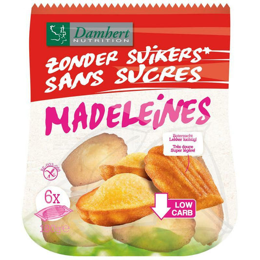 Damhert Madeleines zonder suiker 180g